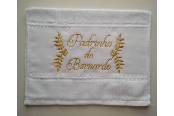 TOALHA DE BATIZADO PADRINHO